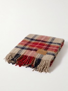 Pendleton - Checked Virgin Wool Fringed Blanket