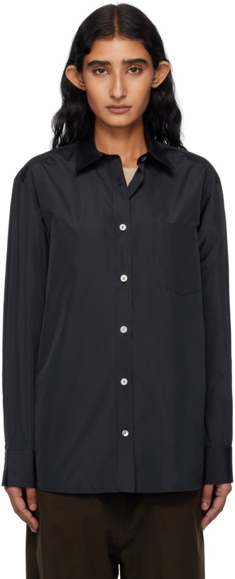 Photo: GIA STUDIOS Black Solace Shirt