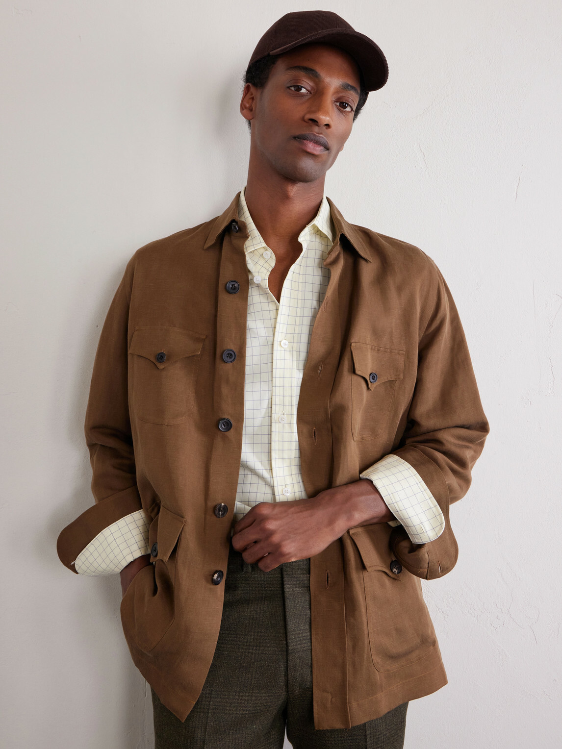 Purdey - Logo-Embroidered Cotton-Corduroy Baseball Cap - Brown