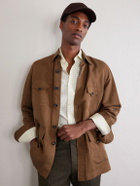 Purdey - Logo-Embroidered Cotton-Corduroy Baseball Cap - Brown