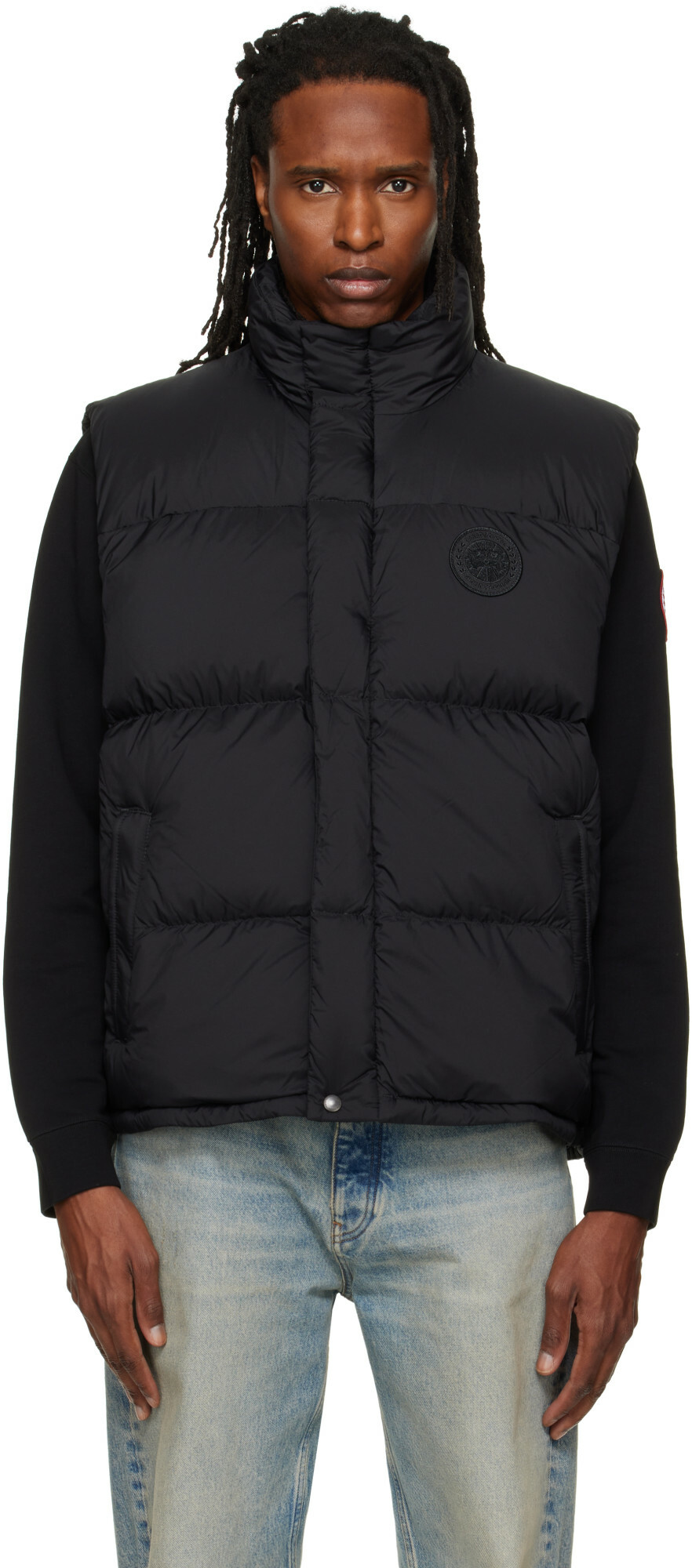 Canada Goose Black Sterling Puffer Down Vest