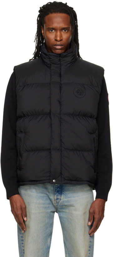Photo: Canada Goose Black Sterling Puffer Down Vest