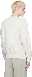 Lady White Co. Off-White Relaxed Sweatshirt