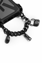 Diesel Charm Thick Gun Metal - Universal straps - Unisex - Black