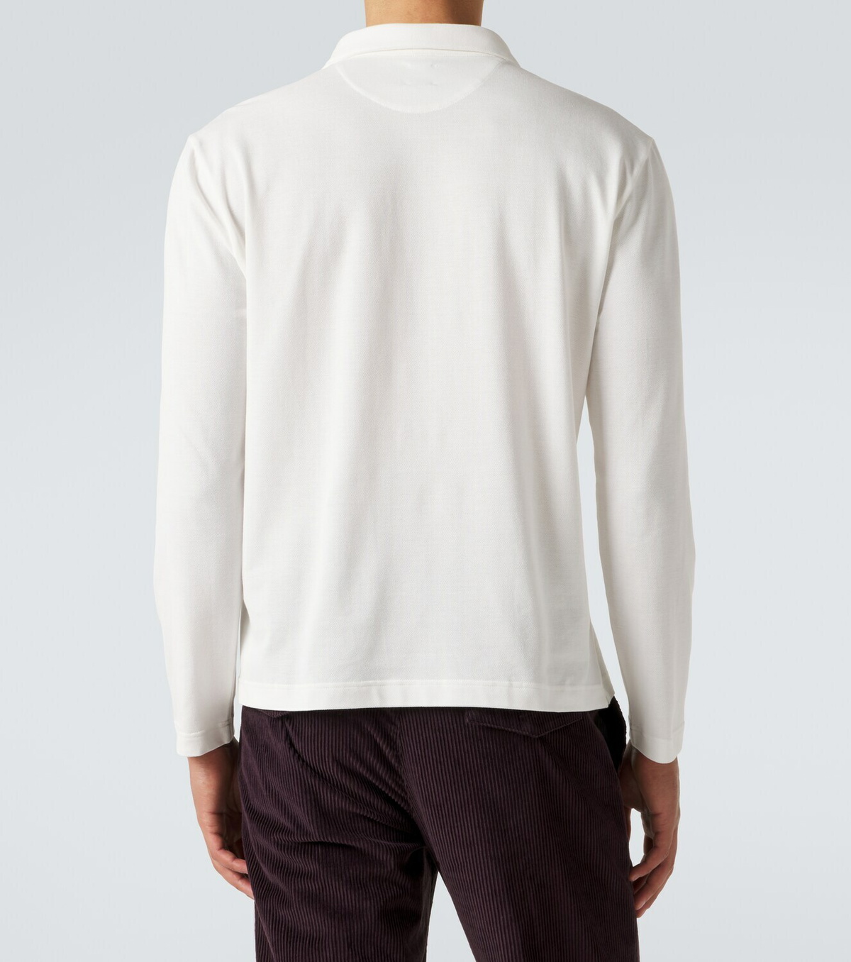 Eleventy Cotton piqué polo shirt