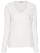 ERMANNO - Wool V-necked Sweater