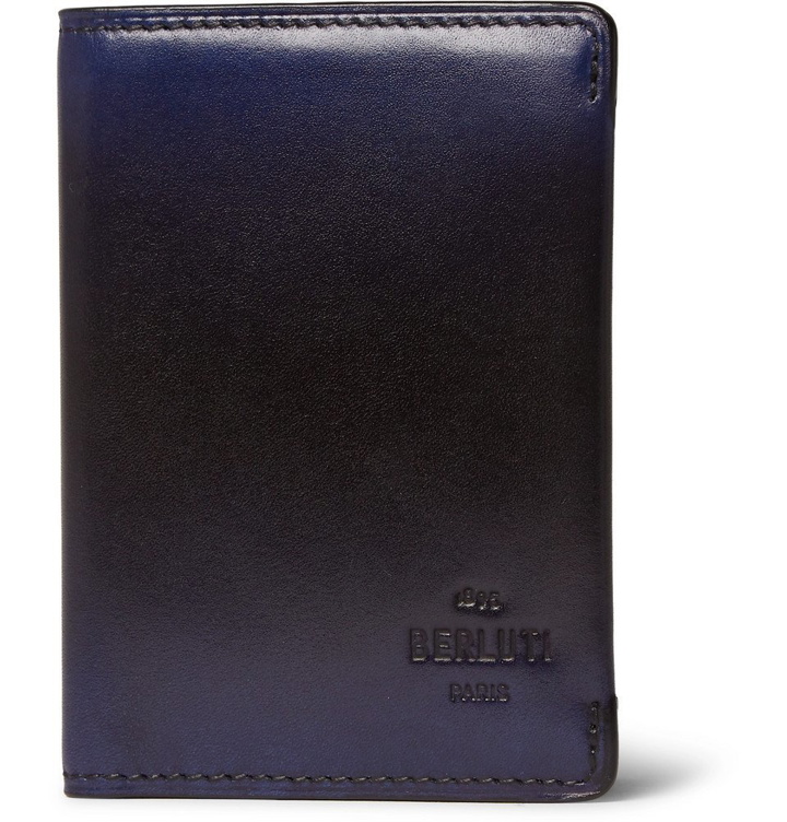 Photo: Berluti - New Wave Ideal Leather Bifold Cardholder - Black