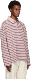 HOPE Pink & Navy Lamp Polo