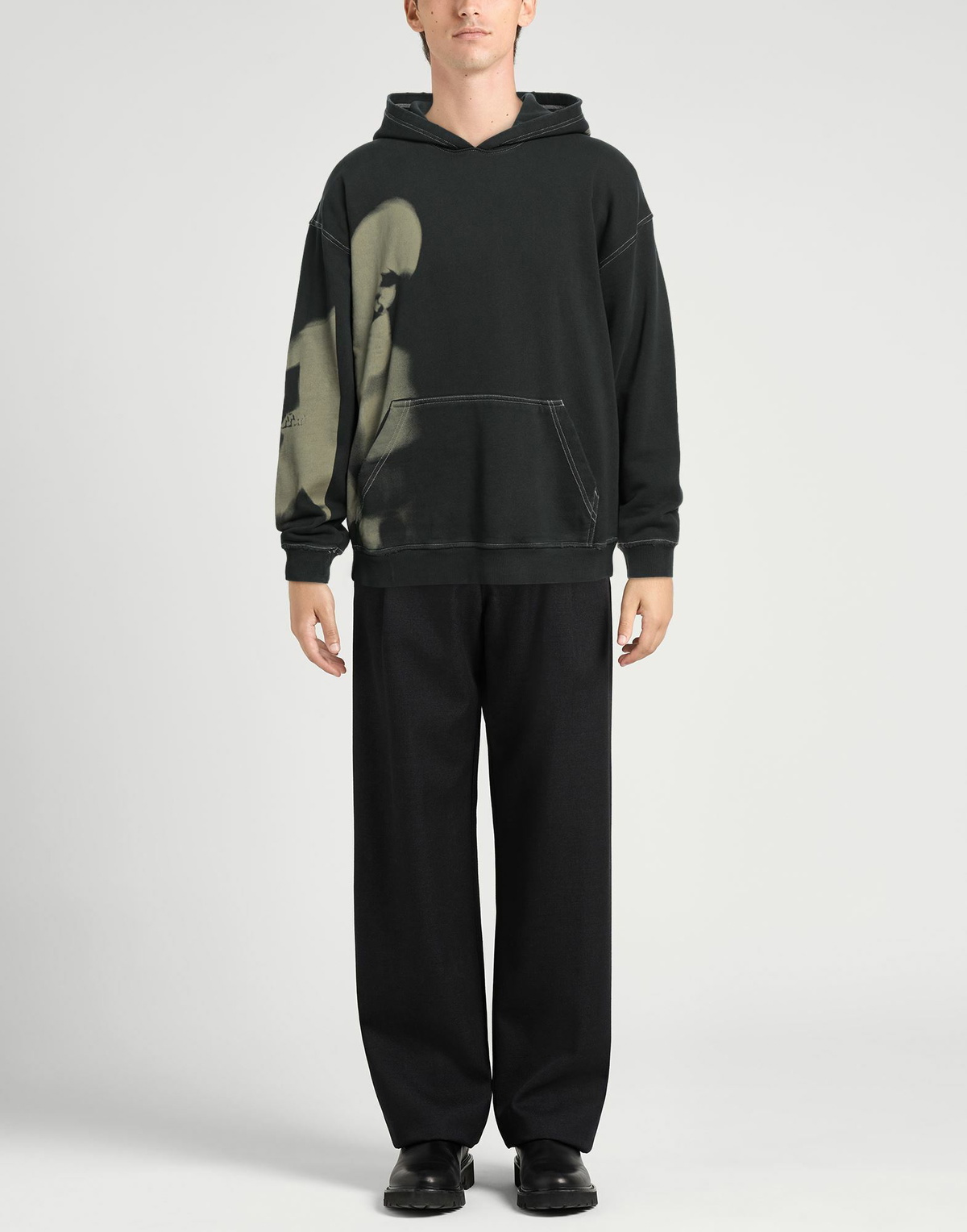 Diesel Mens Sweatshirt in Black
