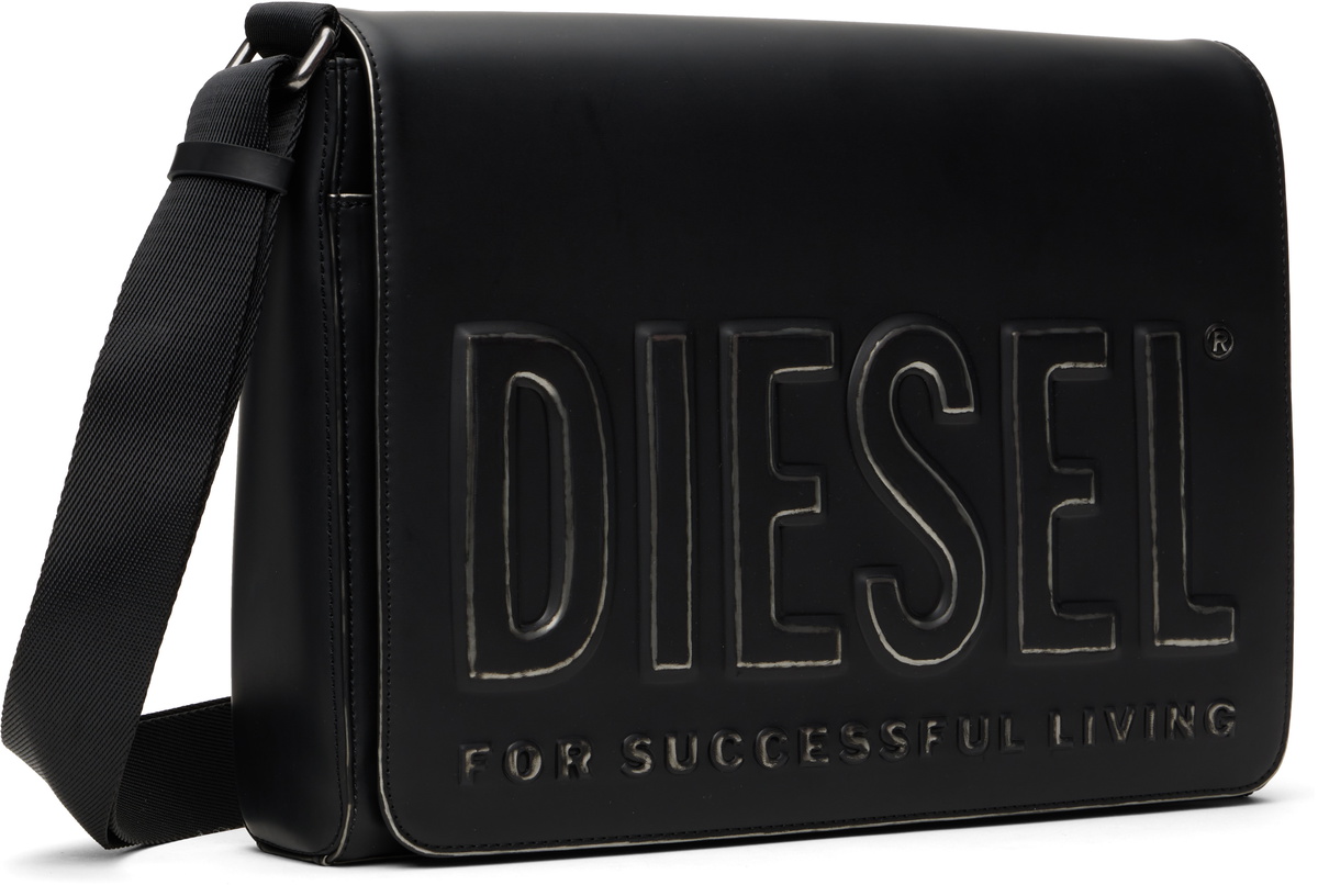Diesel Black Dsl 3d S X Messenger Bag Diesel