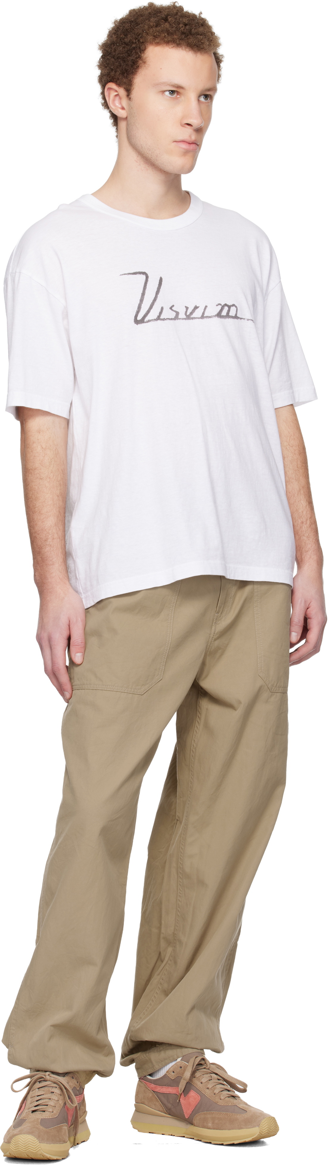 visvim White Jumbo S/S 'Visvim' T-shirt Visvim