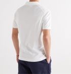 DEREK ROSE - Jacob Sea Island Cotton Polo Shirt - White