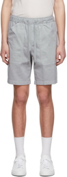 Vince Grey Cotton Shorts
