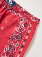 Etro - Mid-Length Paisley-Print Swim Shorts - Red