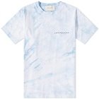 Café Mountain Men's Clubhouse T-Shirt in Sky Dye