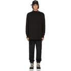 D by D Black Middle Collar Turtleneck