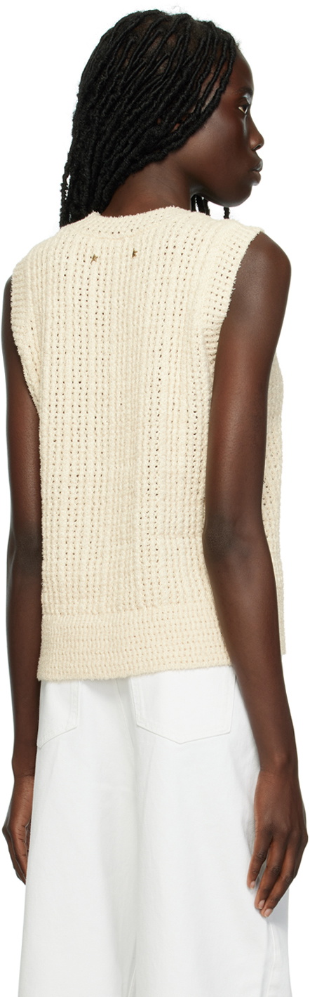 Golden Goose Beige Hardware Vest