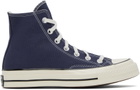 Converse Navy Chuck 70 High Top Sneakers