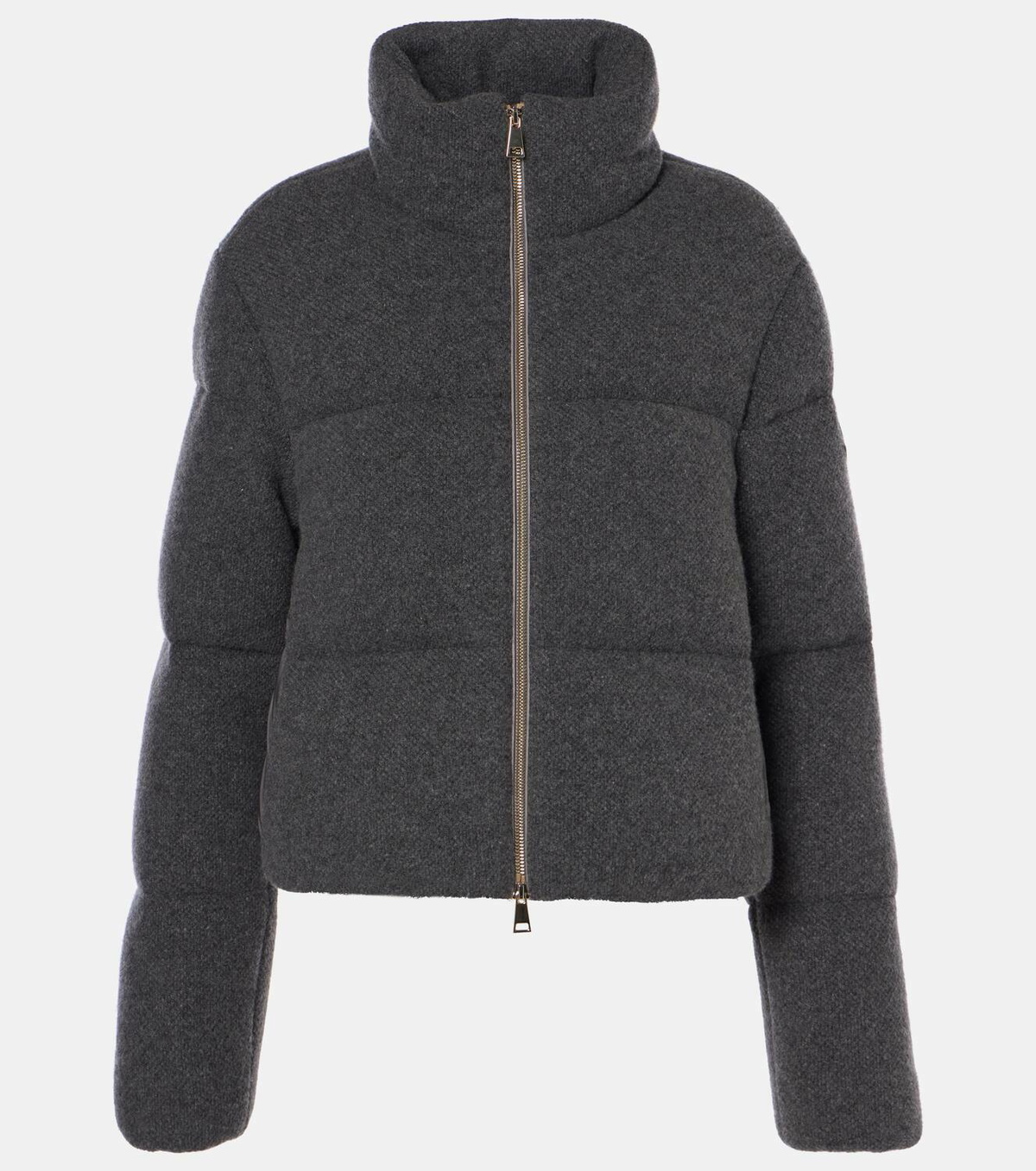 【希少】MONCLER Breze カシミヤ&ウールダウンジャケット グレー Moncler Breze cashmere and wool down jacket Moncler