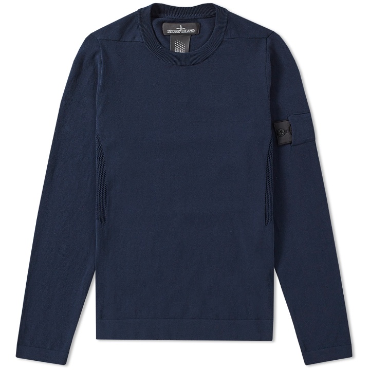 Photo: Stone Island Shadow Project Crepe Cotton Crew Knit