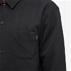 Rats Men's Cotton Wool Shirt in Black