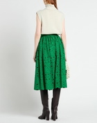 Erdem Womens Midi skirt in Green
