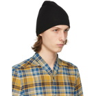 Rick Owens Black Wool Beanie