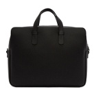 Giorgio Armani Black Large Two Day Briefcase