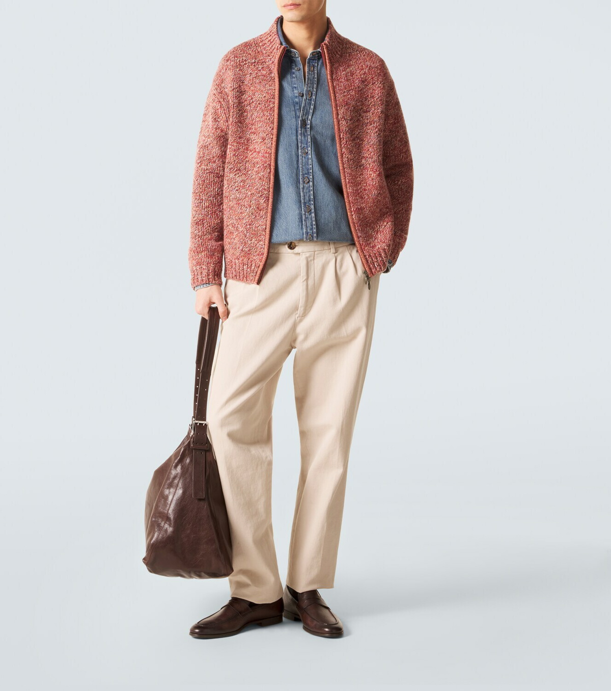 Le Kasha Lamdu cashmere cardigan