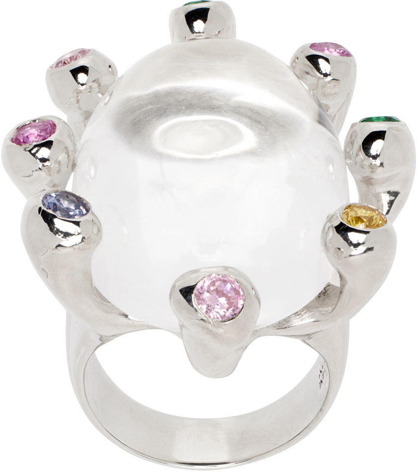 Mondo Mondo Silver Super Diva Ring
