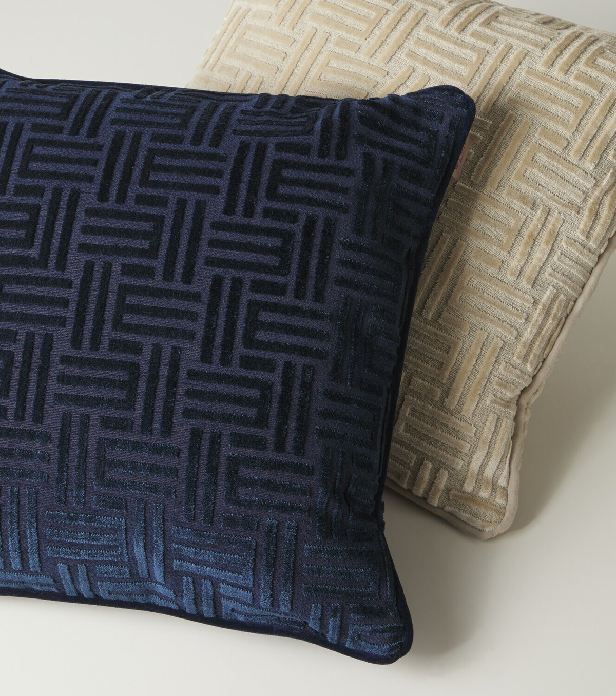 Etro Flag monogram corduroy cushion
