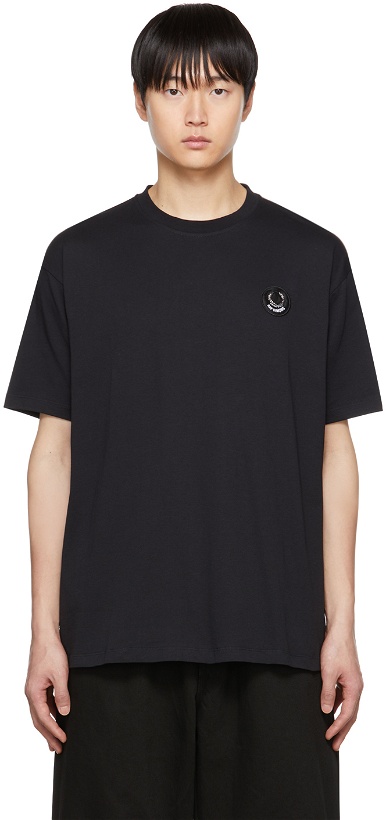 Photo: Raf Simons Black Fred Perry Edition Oversized T-Shirt