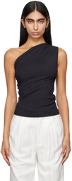ANINE BING Black Camila Top