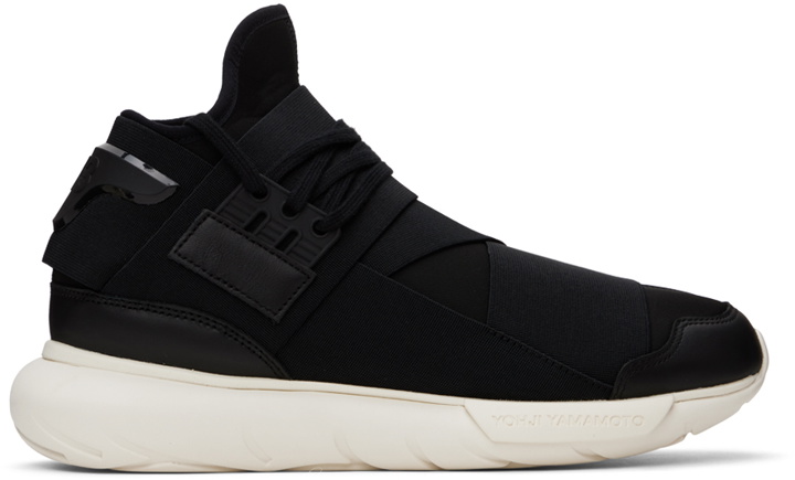 Photo: Y-3 Black Qasa Sneakers