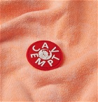 Cav Empt - Panelled Loopback Cotton-Jersey Sweatshirt - Orange