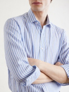 Charvet - Striped Linen Shirt - Blue