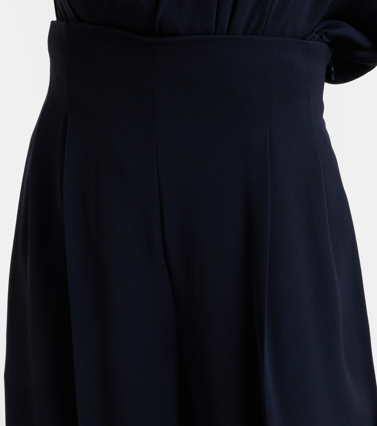 Max Mara High-rise cady wide-leg pants