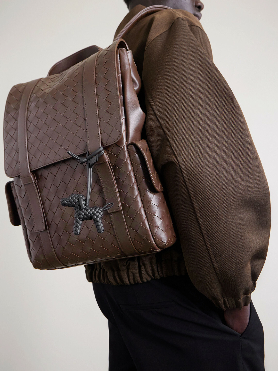 Bottega Veneta - Intrecciato Leather Backpack