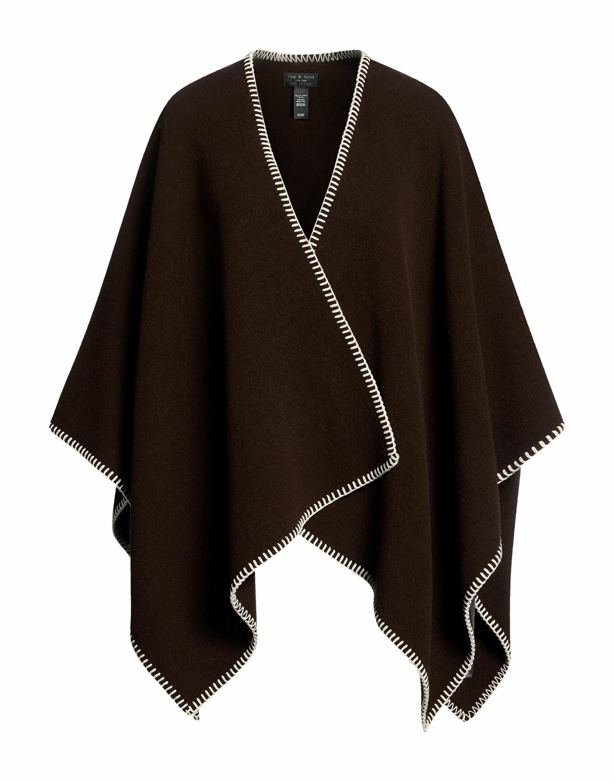 Rag & Bone Womens Cape Dark in Brown