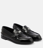 Christian Louboutin - Patent leather penny loafers