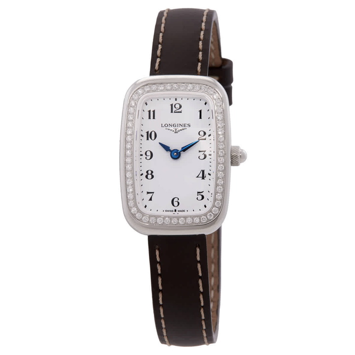 Photo: Longines Equestrian Quartz Diamond White Dial Ladies Watch L6.140.0.13.2