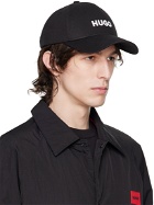 Hugo Black Embroidered Cap