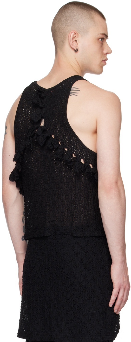 Eckhaus Latta Black Knot Tank Top Eckhaus Latta