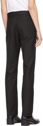 3MAN Black Cotton Trousers