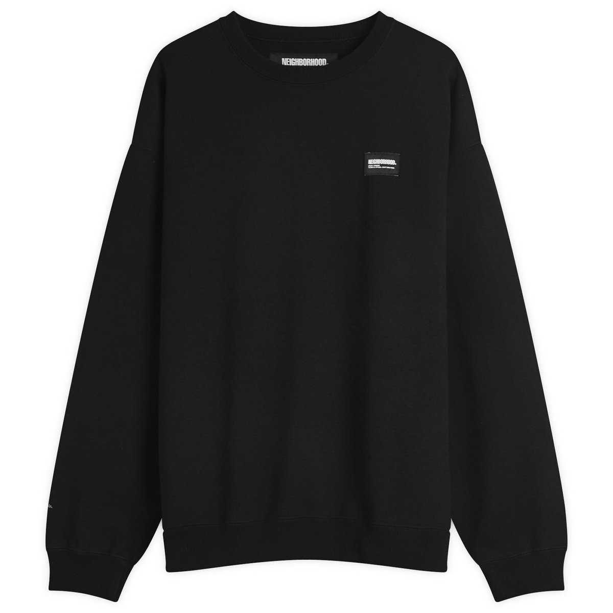 Neighborhood Black Pigment-Dyed Sweatshirt Neighborhood