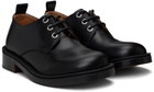 McQueen Black Trunk Lace Up Derbys