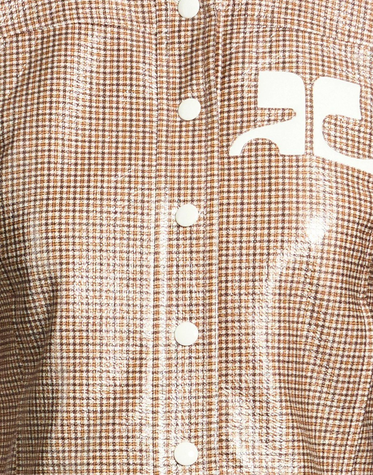 Courrèges Womens Jacket Camel
