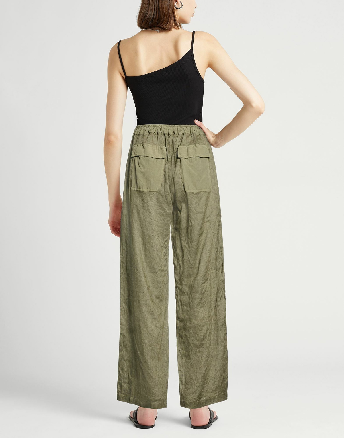 Crossley Womens Pants Military in Green