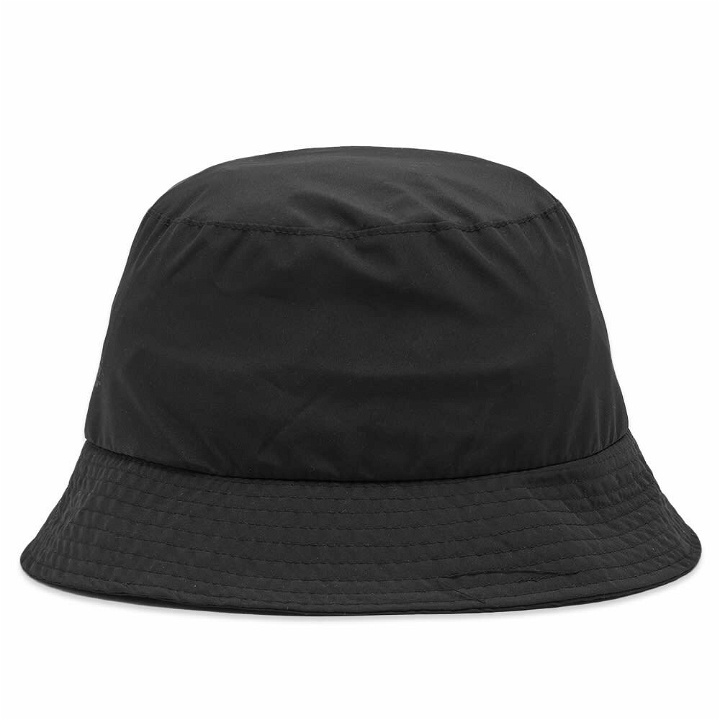 Photo: Norse Projects Men's Gore-Tex Infinium Bucket Hat in Black