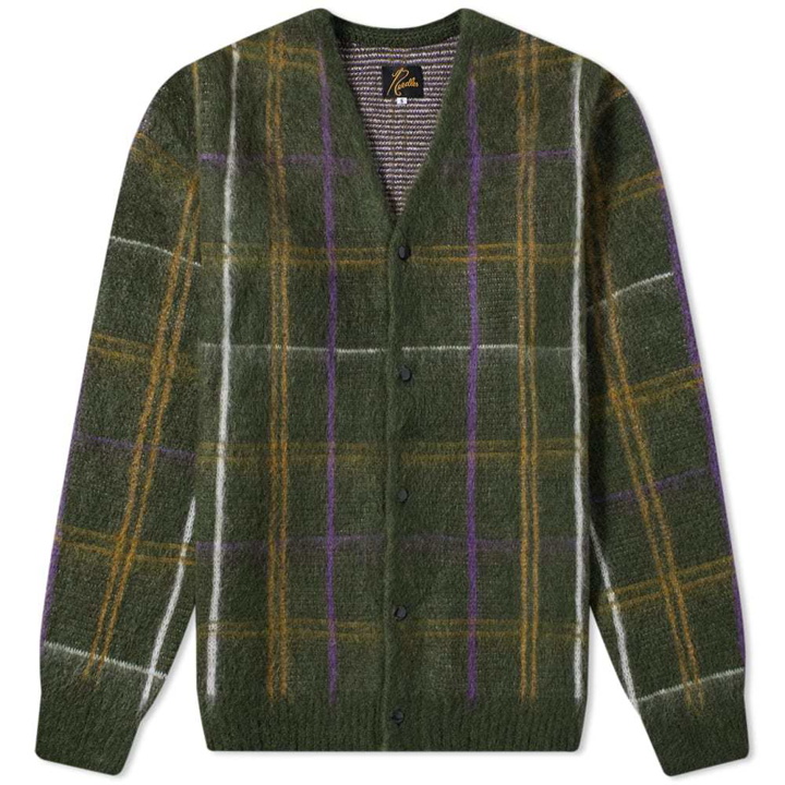 Photo: Needles Mohair Windowpane Cardigan